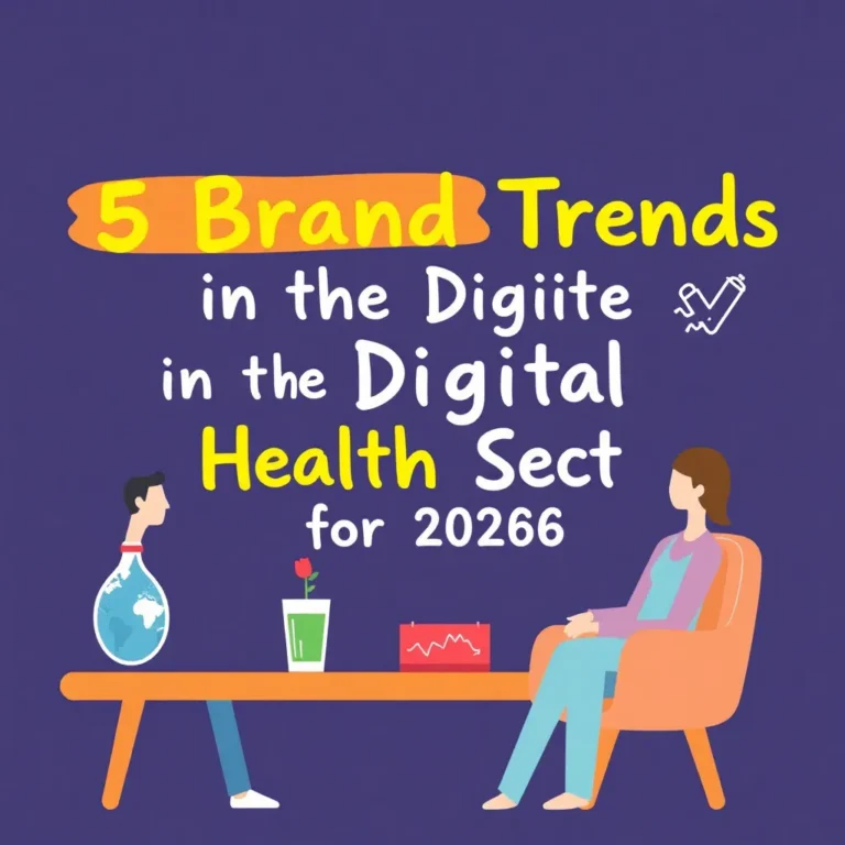 5 TENDÊNCIAS DE MARCA NO SETOR DE SAÚDE DIGITAL PARA 2026