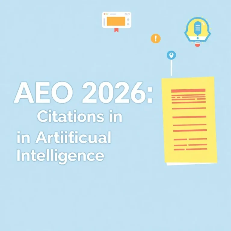 AEO 2026: COMO CONQUISTAR CITAÇÕES EM INTELIGÊNCIA ARTIFICIAL