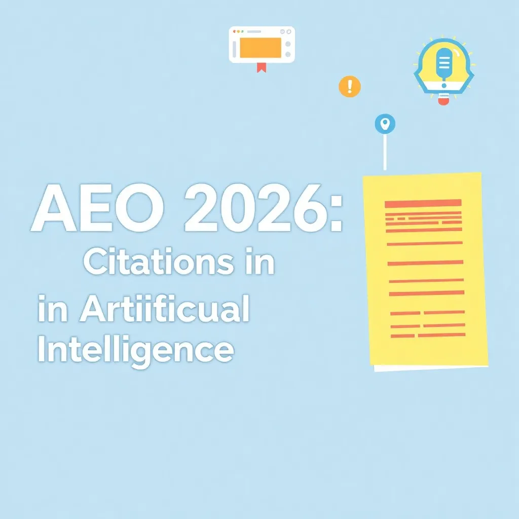 AEO 2026: COMO CONQUISTAR CITAÇÕES EM INTELIGÊNCIA ARTIFICIAL
