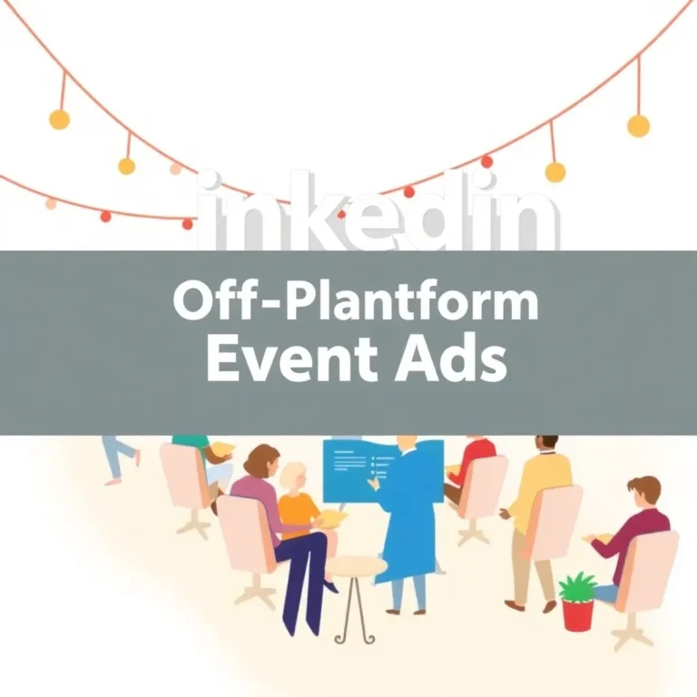 LINKEDIN LANÇA ANÚNCIOS DE EVENTOS FORA DA PLATAFORMA