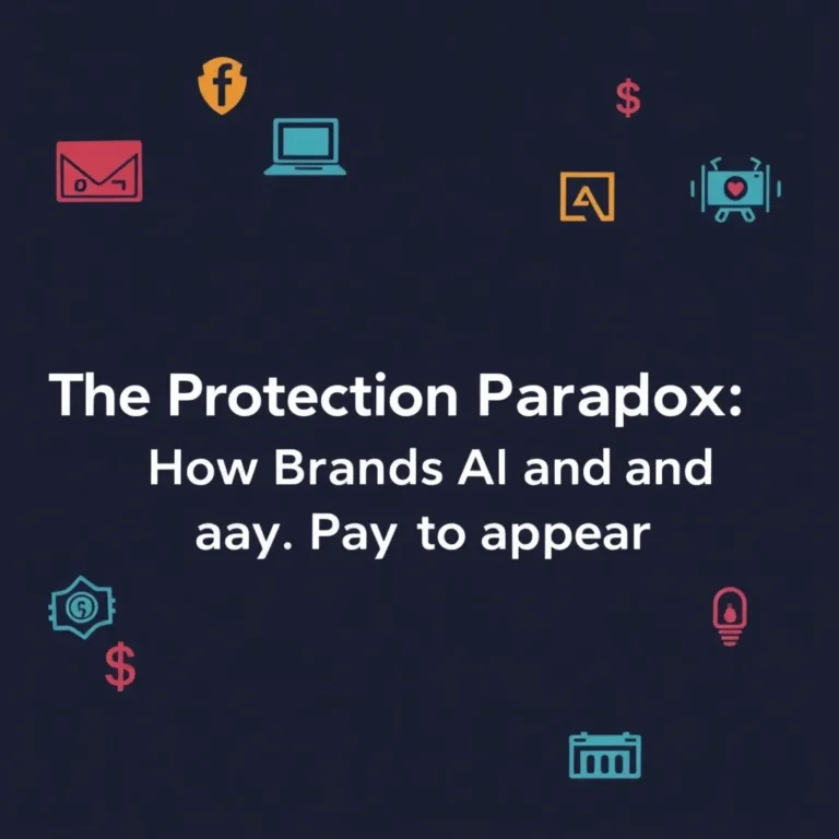 O PARADOXO DA PROTEÇÃO: COMO MARCAS BLOQUEIAM IA E PAGAM PARA APARECER