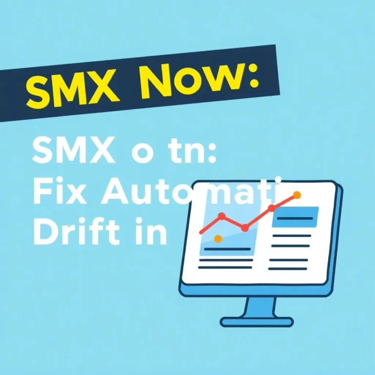 SMX NOW: COMO CORRIGIR O DESVIO DE AUTOMAÇÃO EM CAMPANHAS PPC