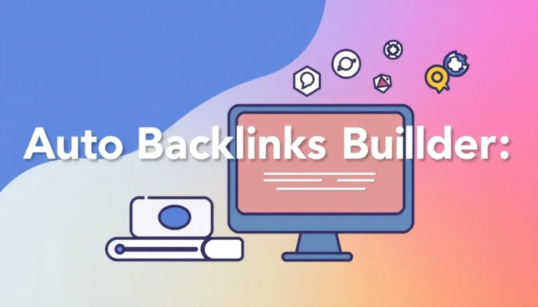 AUTO BACKLINKS BUILDER: AUTOMATIZE SEU SEO COM IA