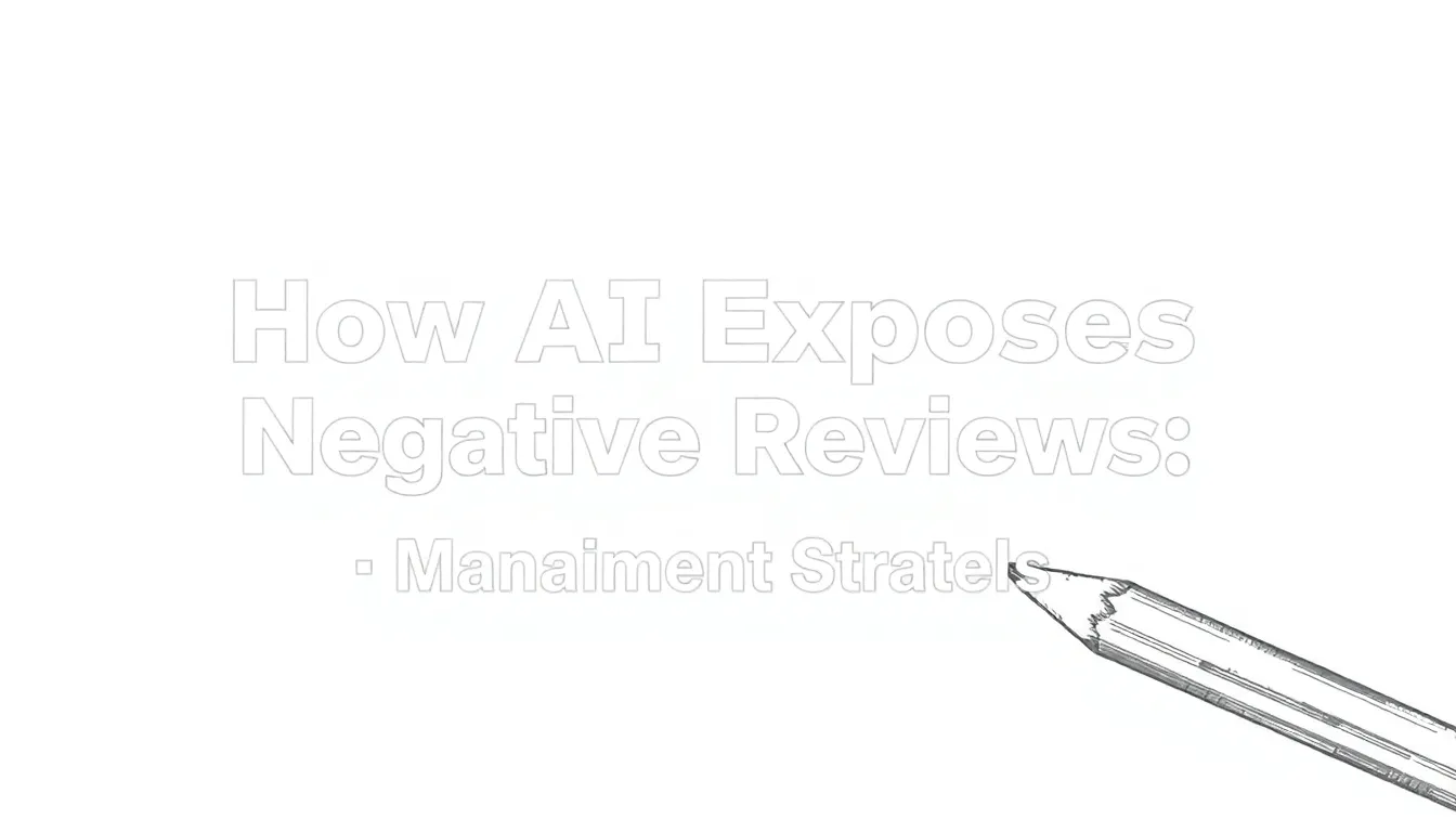 COMO A IA EXPÕE AVALIAÇÕES NEGATIVAS: ESTRATÉGIAS DE GESTÃO