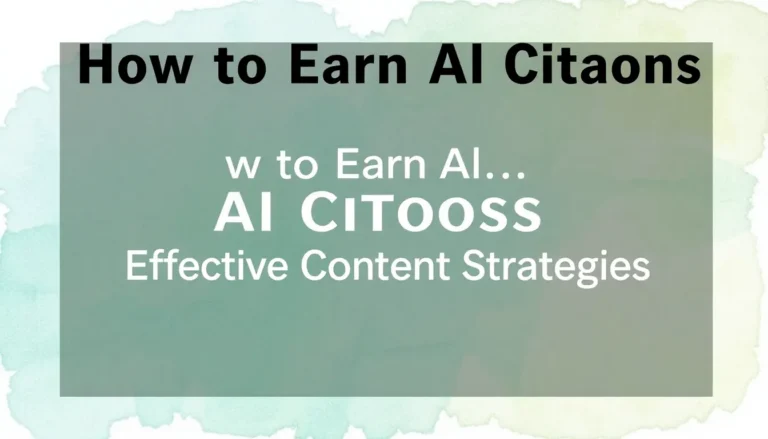 COMO CONQUISTAR CITAÇÕES DE IA: ESTRATÉGIAS DE CONTEÚDO EFICAZES