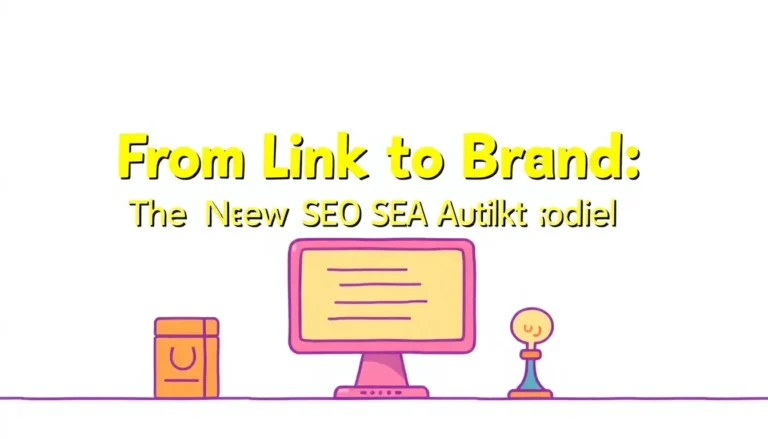 DO LINK PARA MARCA: O NOVO MODELO DE AUTORIDADE SEO EM 2024