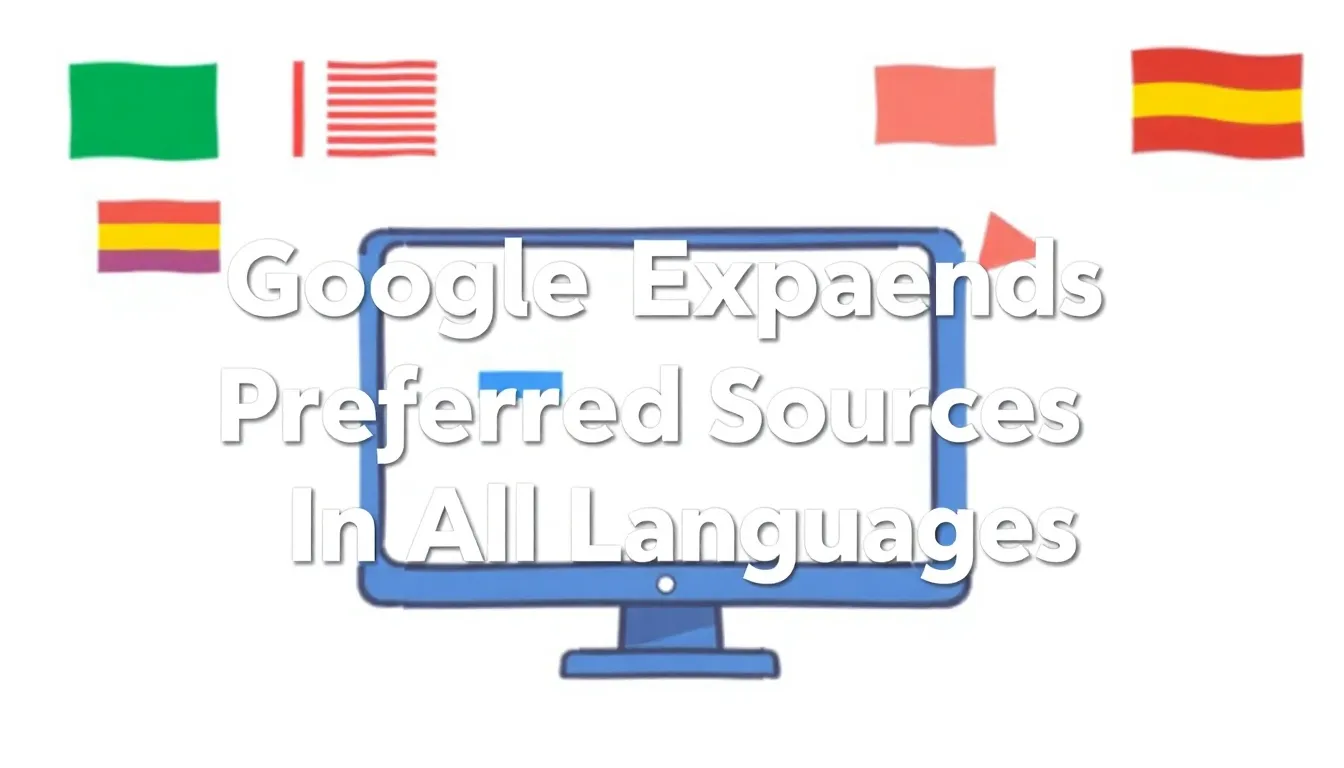 GOOGLE EXPANDE FONTES PREFERENCIAIS PARA TODOS OS IDIOMAS