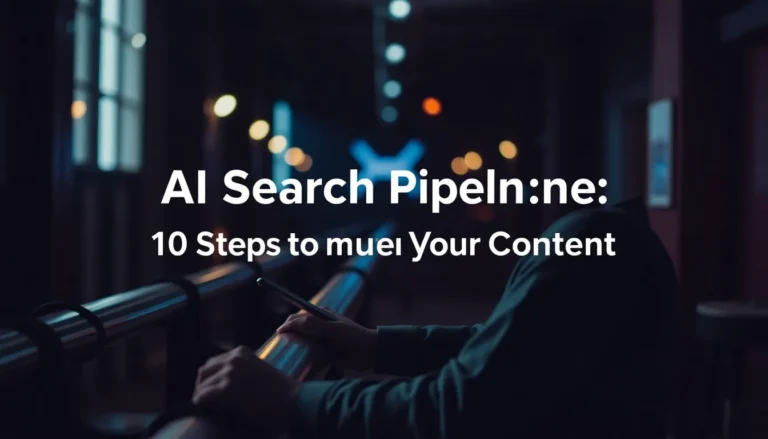 PIPELINE DE BUSCA COM IA: 10 ETAPAS PARA MELHORAR SEU CONTEÚDO