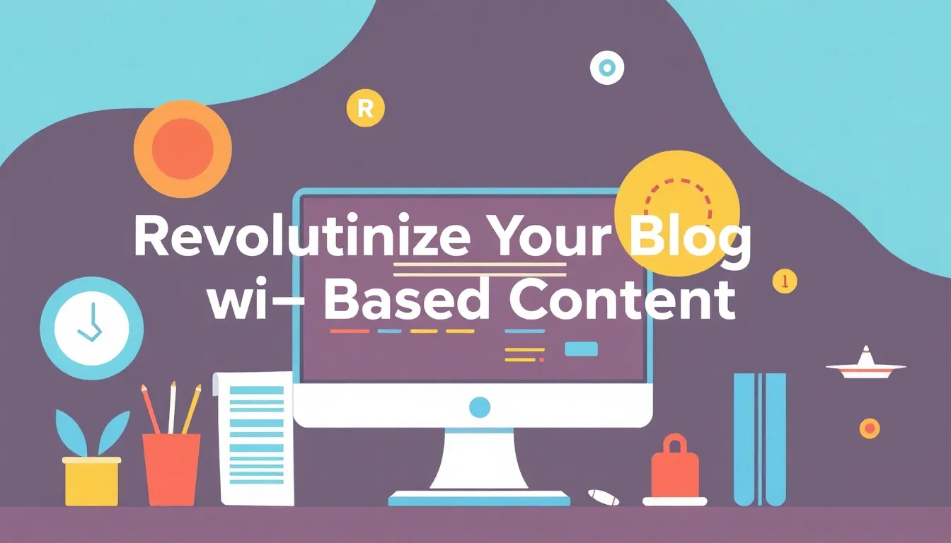 REVOLUCIONE SEU BLOG COM AUTOMAÇÃO DE CONTEÚDO BASEADA EM IA